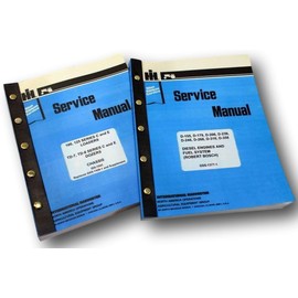 Set International Dresser Td8 Series C Td-8C Crawler Dozer Service Repair Manual