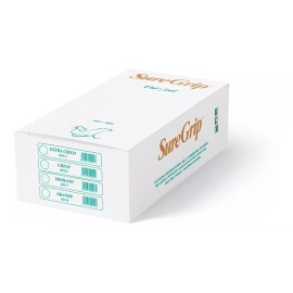 UniSeal Guantes De Látex Uniseal Suregrip Libre De Polvo 100pz Talla