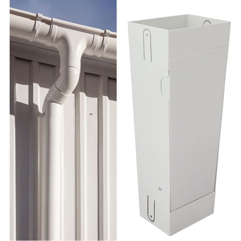 Downspout Water Diverter 3x4in – Sistema de Recolección de Agua