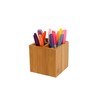 OSCO Bamboo Square Pen Pot