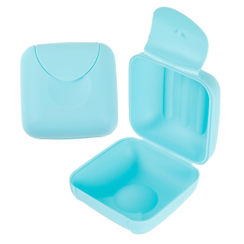 TOVINANNA 4sets Portable Holder Plastic Storage Case Compact Period Carrier