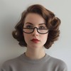 LONDON MOLE® Brainy reading glasses | Cool half moon shaped