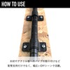 Kouei Kasei KFBS01-2105 Resin Saddle Band, 0.6 inch (16 mm),