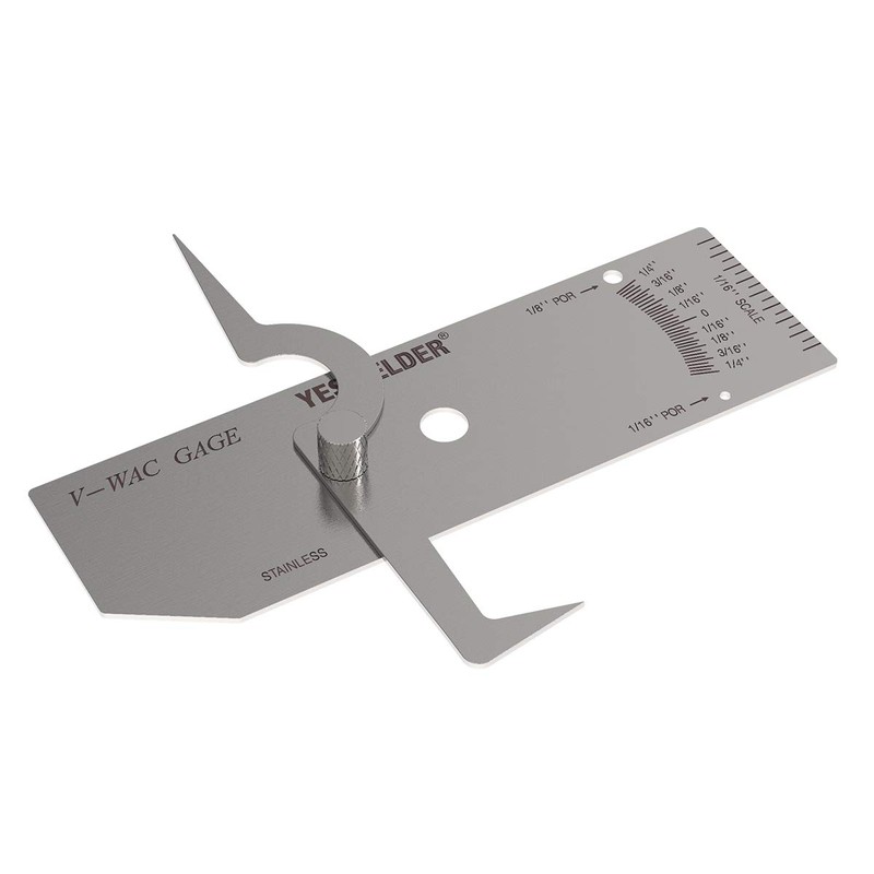 YESWELDER V-WAC Single Weld Gage Inch Inspection Gauge