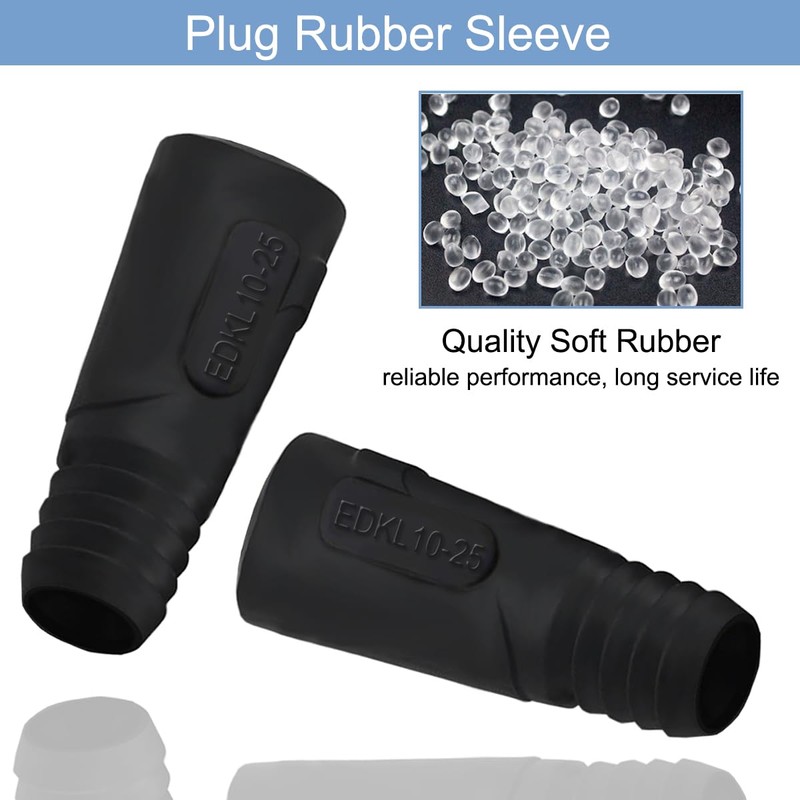 EATBALE EDKL10-25 Connector for TIG Welding Cable Panel Connector-Plug for