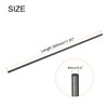 sourcing map Carbon Fiber Rod, 5mm x 300mm Carbon Rod