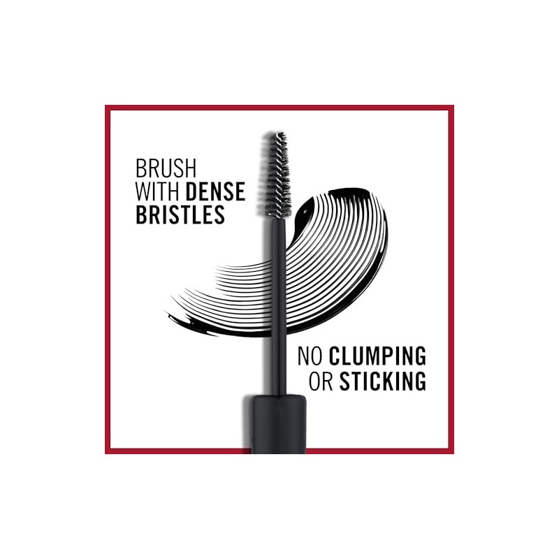 Rimmel Extra Super Lash Mascara, Black, 0.27 Fluid Ounce