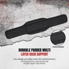RAXUS Weight Lifting Belt with 2 Carabiners - Gym Belt,