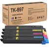 YOUTOP TK897 TK-897 Toner Cartridge TK-897K TK-897C TK-897M TK-897Y Color