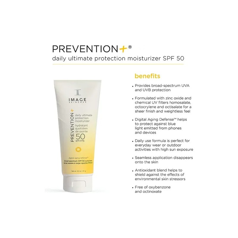 Image Skincare Prevention Daily Ultimate Protection Spf 50