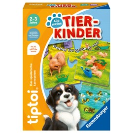 Ravensburger tiptoi 00108 - Alle meine Tierkinder - Educational Game from 2 Years - Tiptoi Game from 2 Years