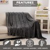 GLS Home Luxury Throw Blanket Soft Lightweight cosy sofa throw