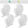 Zonon 4 Rolls 120 Inch Felt Strip with Adhesive Backing