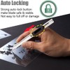 Gebildet 1pc Right and Left Hand 9mm Lockable Utility Knife