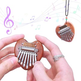 CZAYEFNH Mini 8-Kalimba Thumb Piano Hand Tension Instruments, 's Harp, Synthesizer and Other Musical Instruments Rainmaker Kalimba Instrument for Music Enthusiasts, Teenagers
