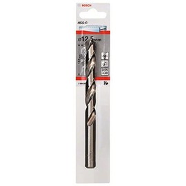 Bosch 2608585941 Din338 HSS-G Metal Drill Bit, 12.5mm x 101mm x 151mm, Silver