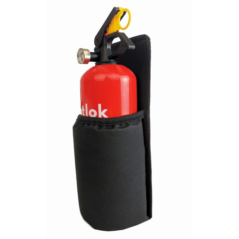 notlok Safety Work - Feuerlöscher-Tasche 1kg mit Klettbefestigung – Halter