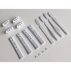 Door Hinge Tow Hinge for Fridge for Bauknecht Whirlpool 481231019131 484000000857 Set of 4