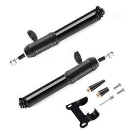 Bike Pump,Aluminum Alloy Portable Mini Bicycle Tire Pump,Compatible with Universal Presta and Schrader Valve Bicycle Pump,Ball Pump Needle/Frame Mount