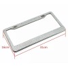 Procision Auto Labs Pack of 2 Bling Metal License Plate