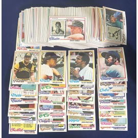 RAZOR SHARP LOT  1978 TOPPS BASEBALL  178 DIFFERENT CARDS STARTER PARTIAL SET