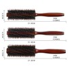 Frcolor Roll Brush Pig Hair Brush Roll Anti-Static Pig Hair