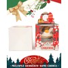 Gcardist Christmas Cupcake Boxes Individual Cupcake Holders Disposable 25pcs Single