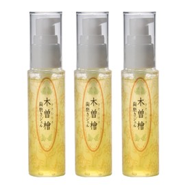 Kiso Cypress Toothpaste Gel, 1.8 oz (50 g), No Abrasives, Foaming Agents, Preservatives, Fluorine Free, For Children and Adults (Set of 3)