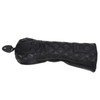 PU Leather Golf Wood Head Covers Waterproof Golf Skull Pattern