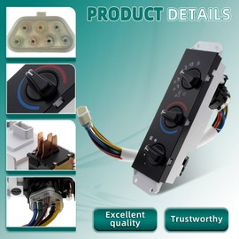 AUTOKAY HVAC AC Heater Blower Motor Control Switch Fits for Jeep Wrangler 1999-2004