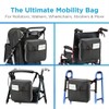 NOVA Walker Bag – Universal Storage Organizer for Rollators, Walkers,