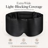 Mulberry Silk Wide Sleep Mask – Padded Adjustable Blackout Eye