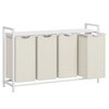 VASAGLE Laundry Hamper, Laundry Basket, Laundry Sorter with 4 Pull-Out
