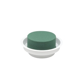 Flowerbox Oasis Junior Complete Floral Foam Diameter 12 cm Pack of 12 White