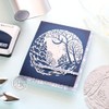 Hero Arts HP111 Winter Forest Letterpress and Foil Plate