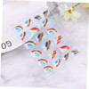 Beavorty 4sets Cartoon Fake Nails Lovely Artificial Nail Tips for