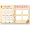 Agenda Semanal Personalizable Winne Pooh