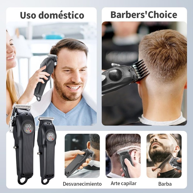 JESWO 21 en 1 Kit de Maquina para Cortar Cabello,