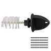 100Pcs Beer Plugs Tap Brush Dustproof Multifunctional Nylon Cleaning Brush
