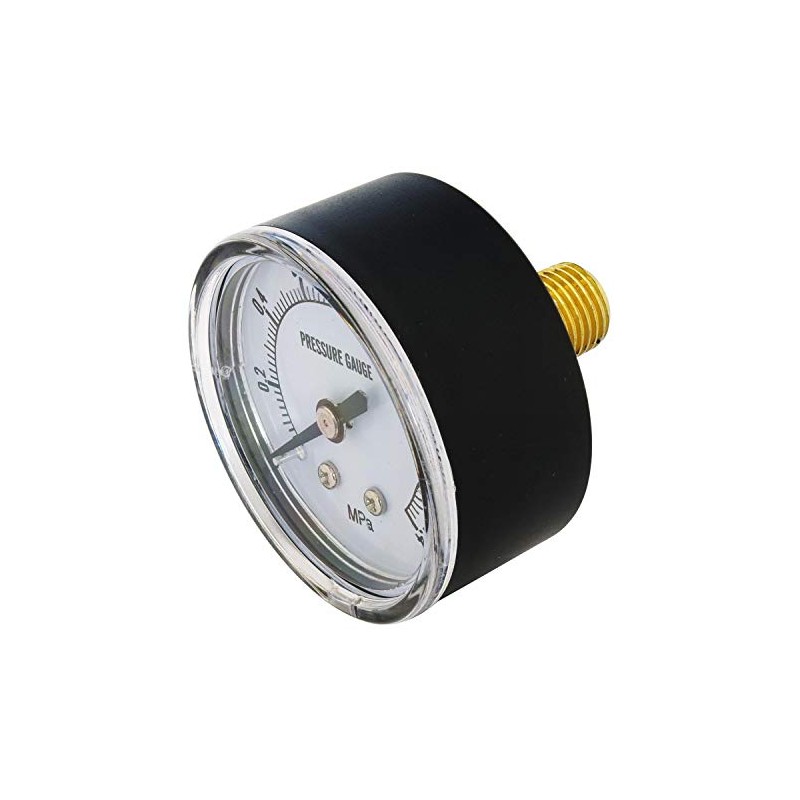 PAOCK R1/4 AT-1.4RC Pressure Gauge for Compressor and Tank