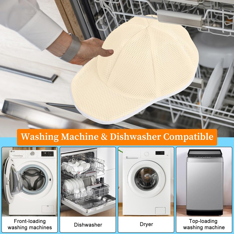 Coopache Hat Washer Cage Hats Cleaner, Hat Washer for Baseball