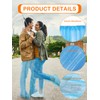 Rain Pants,4PCS Disposable Rain Pants With Shoe Cover,Disposable Raincoat With