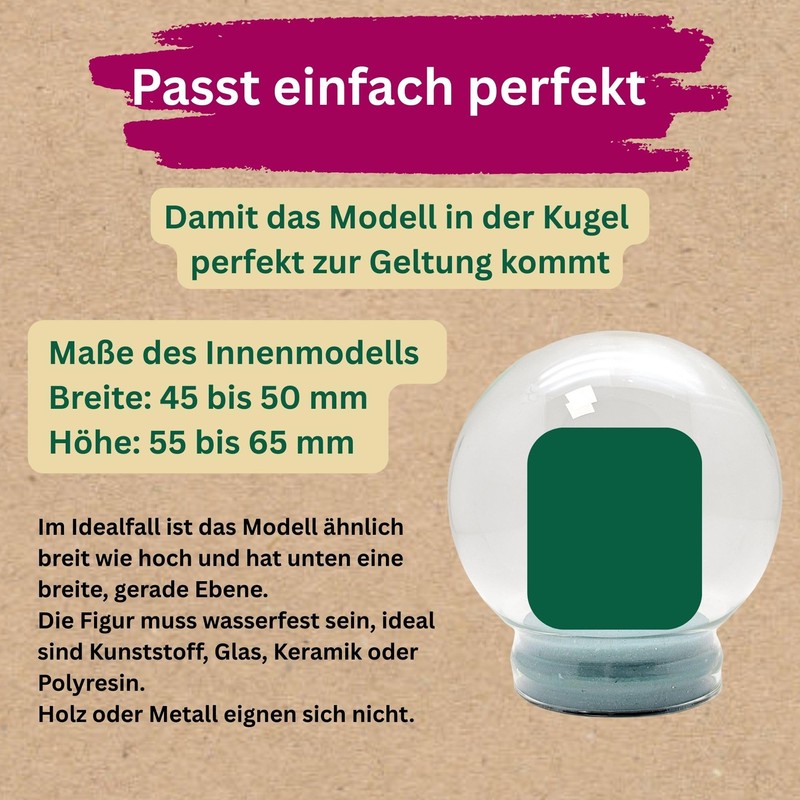Snowglobe for You 40052 DIY Snow Globe with 1 x