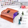 BOMOQING UV Nail Lamp, 78W Cordless LED Nail Dryer for