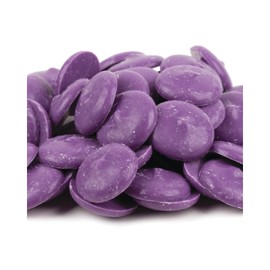Merckens Coating Wafers, Orchid Color, 2 Pound Package, Melting Chocolate