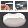 YTBYT 50 Pcs Disposable Shower Face Shields Visors Plastic Eye