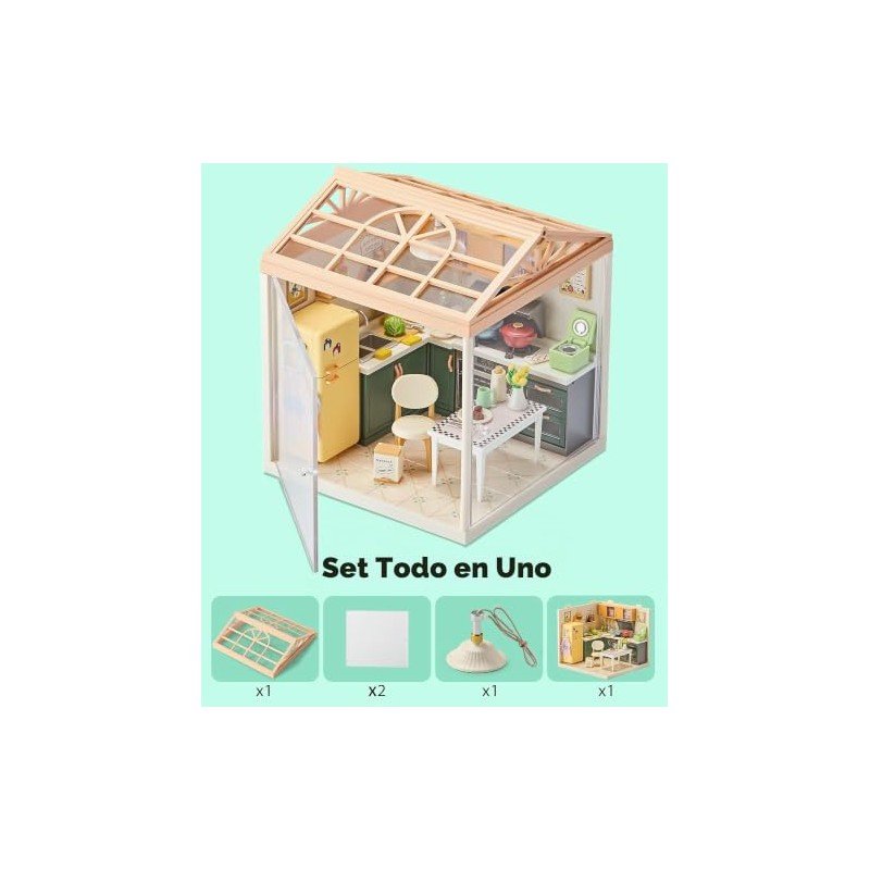 BeepZipp - Kit de cocina en miniatura de casa de