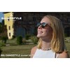 Gamswild WM1228 Sunglasses Bamboo Fashion Glasses Women Men Red Brown