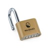 Rhino Lock Secure Lock - Combination Padlock - Gold 4
