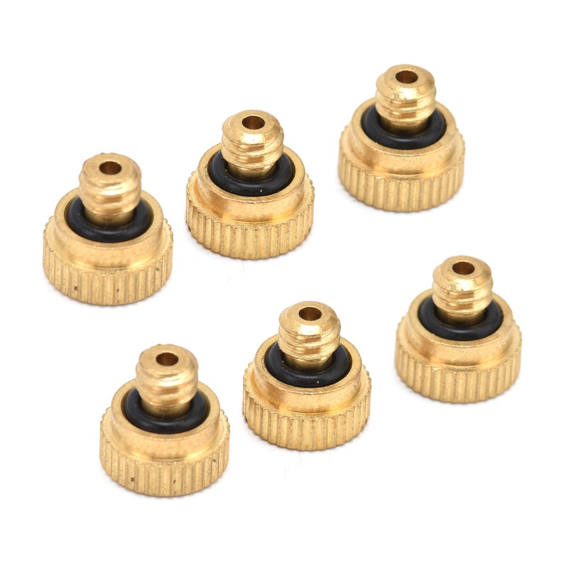 20Pcs Brass Atomizing Nozzle Gardening Misting Spraying Tool Set 0.3mm